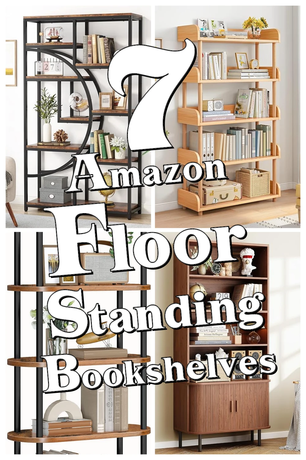 7 Clever Floor Standing Bookshelves with Hidden Cabinets You Didn’t Know You Needed