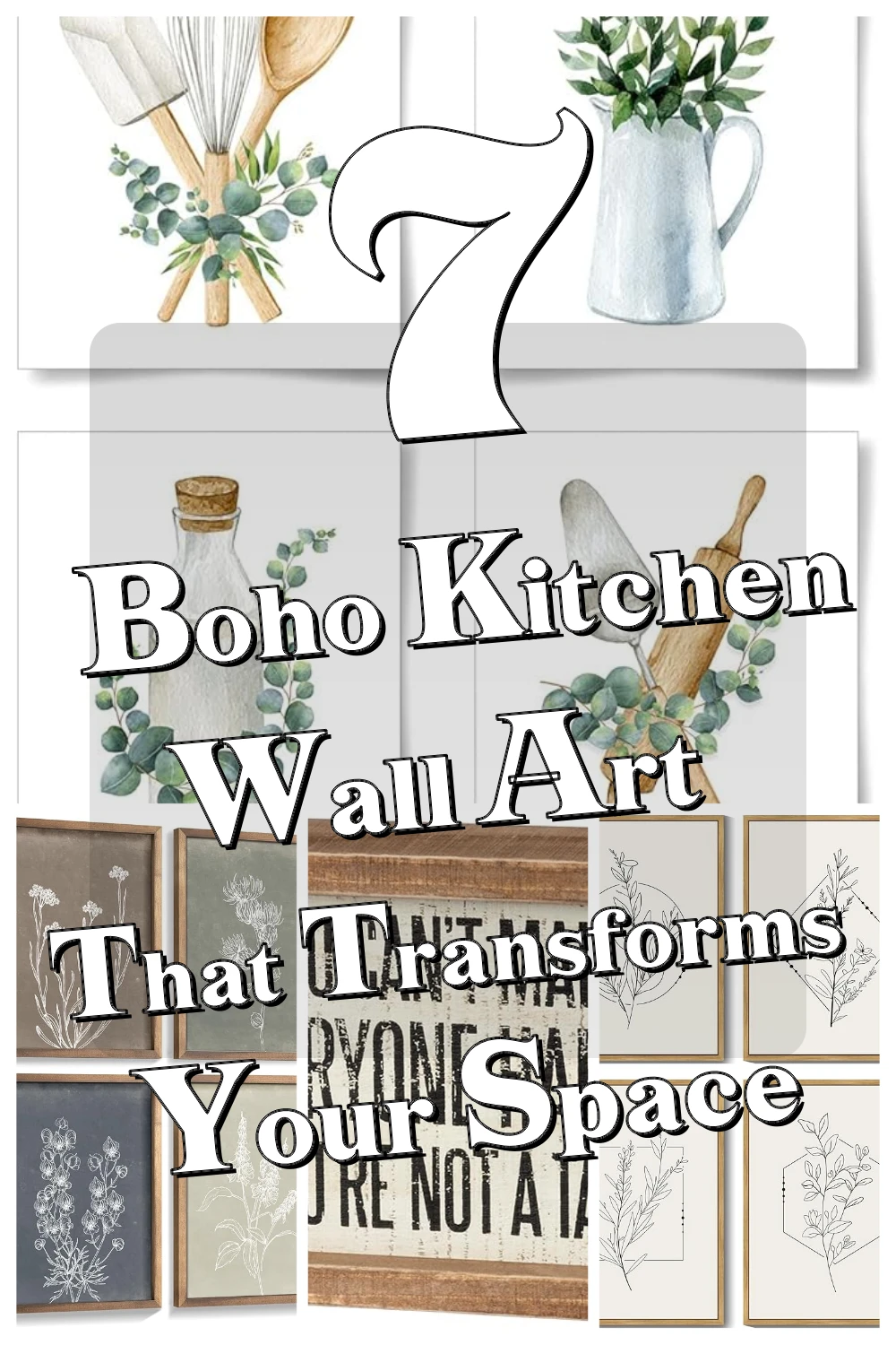 7 Genius Boho Kitchen Wall Art Finds That Instantly Transform Your Space