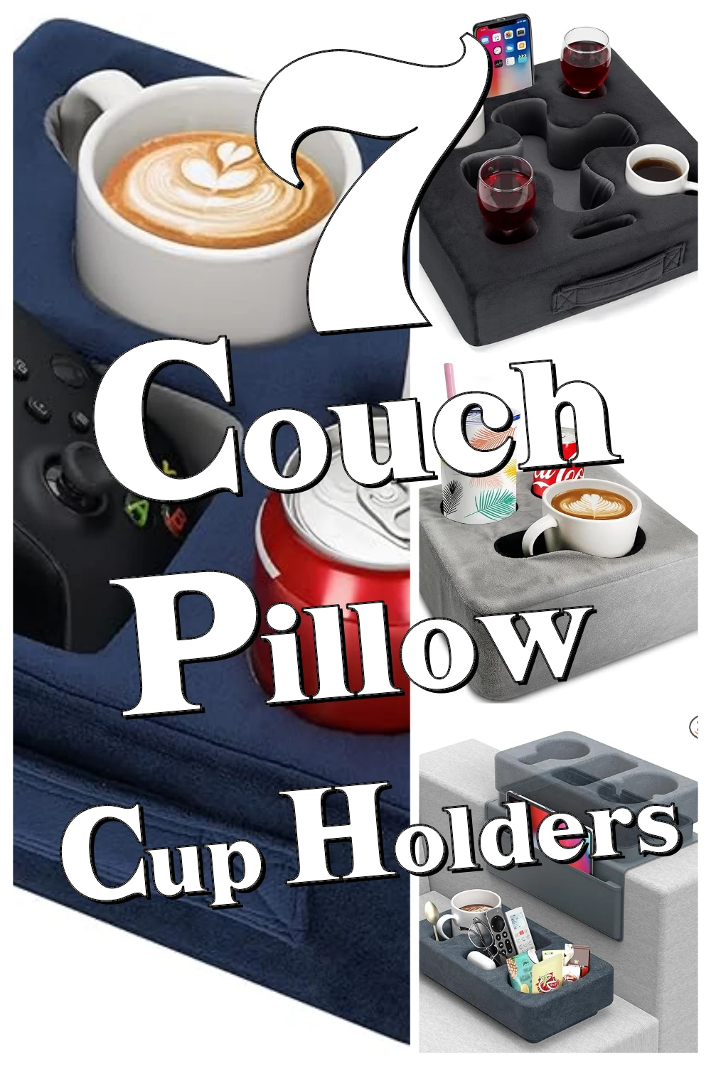7 Genius Couch Cup Holder Pillows You Didn't Know You Needed for Cozy, Clutter-Free Living Rooms