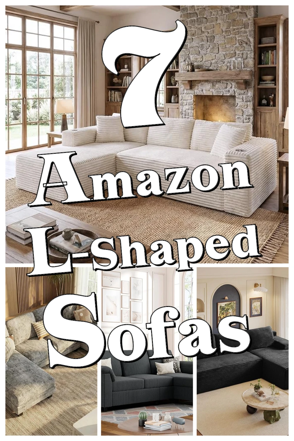 7 Genius L-Shaped Sectional Sofas You Didn’t Know You Needed to Make Rooms Feel Larger