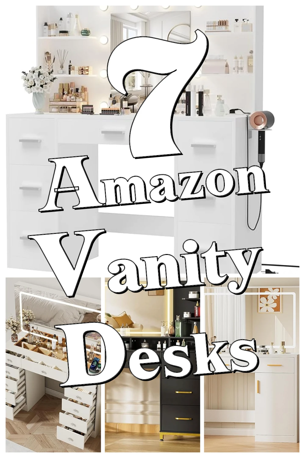 7 Genius Vanity Desk Ideas You Didn’t Know You Needed for a Clutter-Free Bedroom