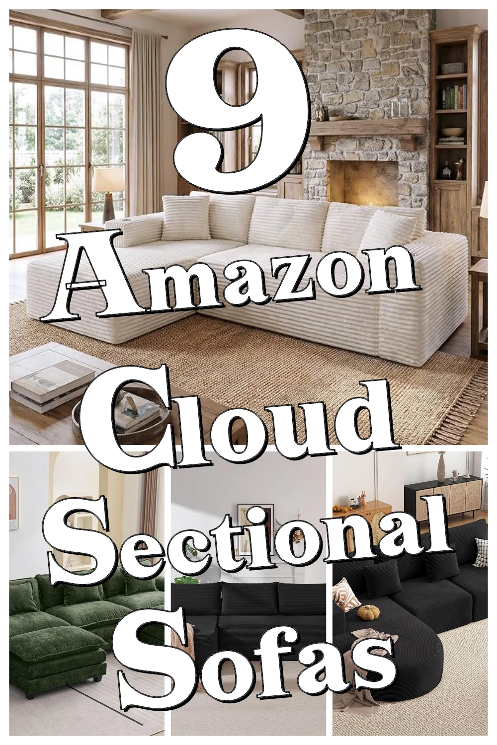 9 Genius Cloud Couch Sectionals That Make Your Living Room Feel Like a Dream