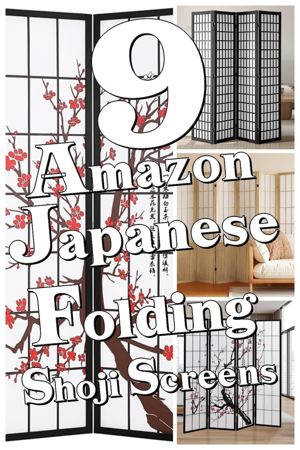 9 Genius Japanese Shoji Folding Screens That Make Your Living Room Feel Cozy & Private