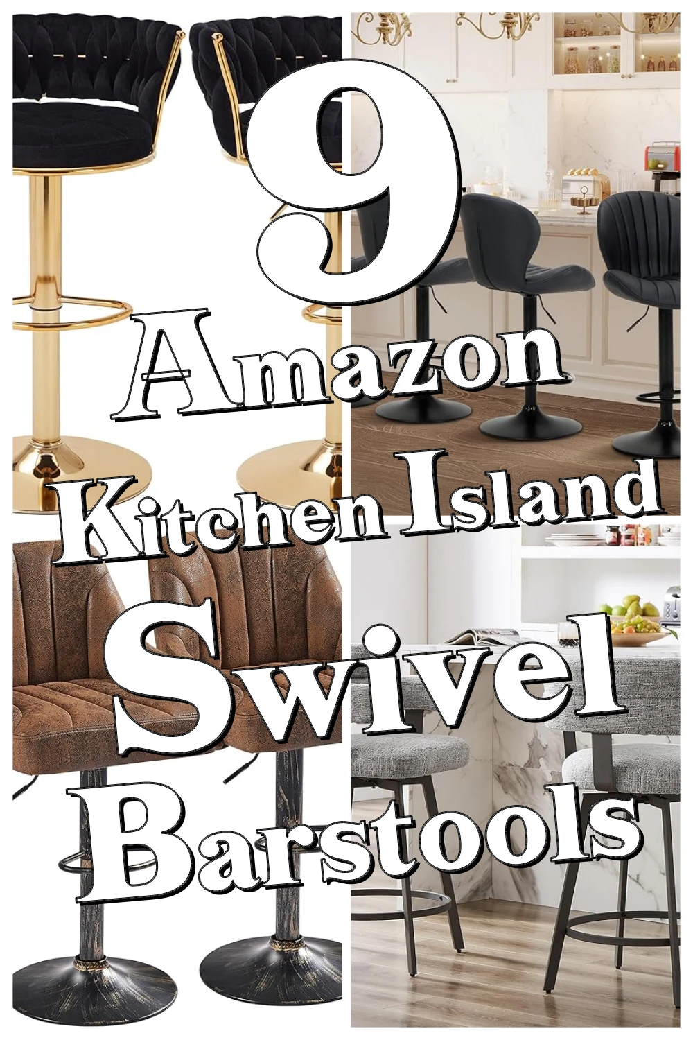9 Must-Have Swivel Barstools That Make Your Kitchen Island the Ultimate Spot to Chill