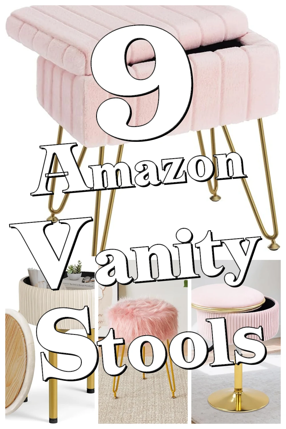 9 Vanity Stools That Add Instant Glam and Cozy Comfort You Didn’t Know You Needed