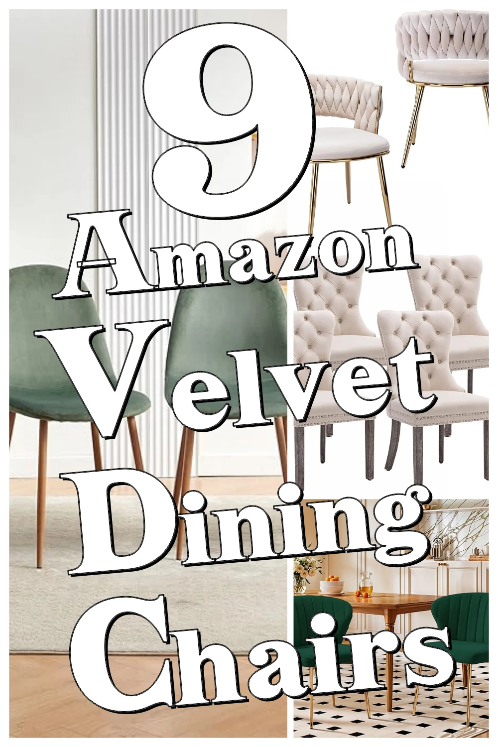 9 Velvet Dining Chairs That Make Small Dining Rooms Feel Instantly More Luxe & Airy