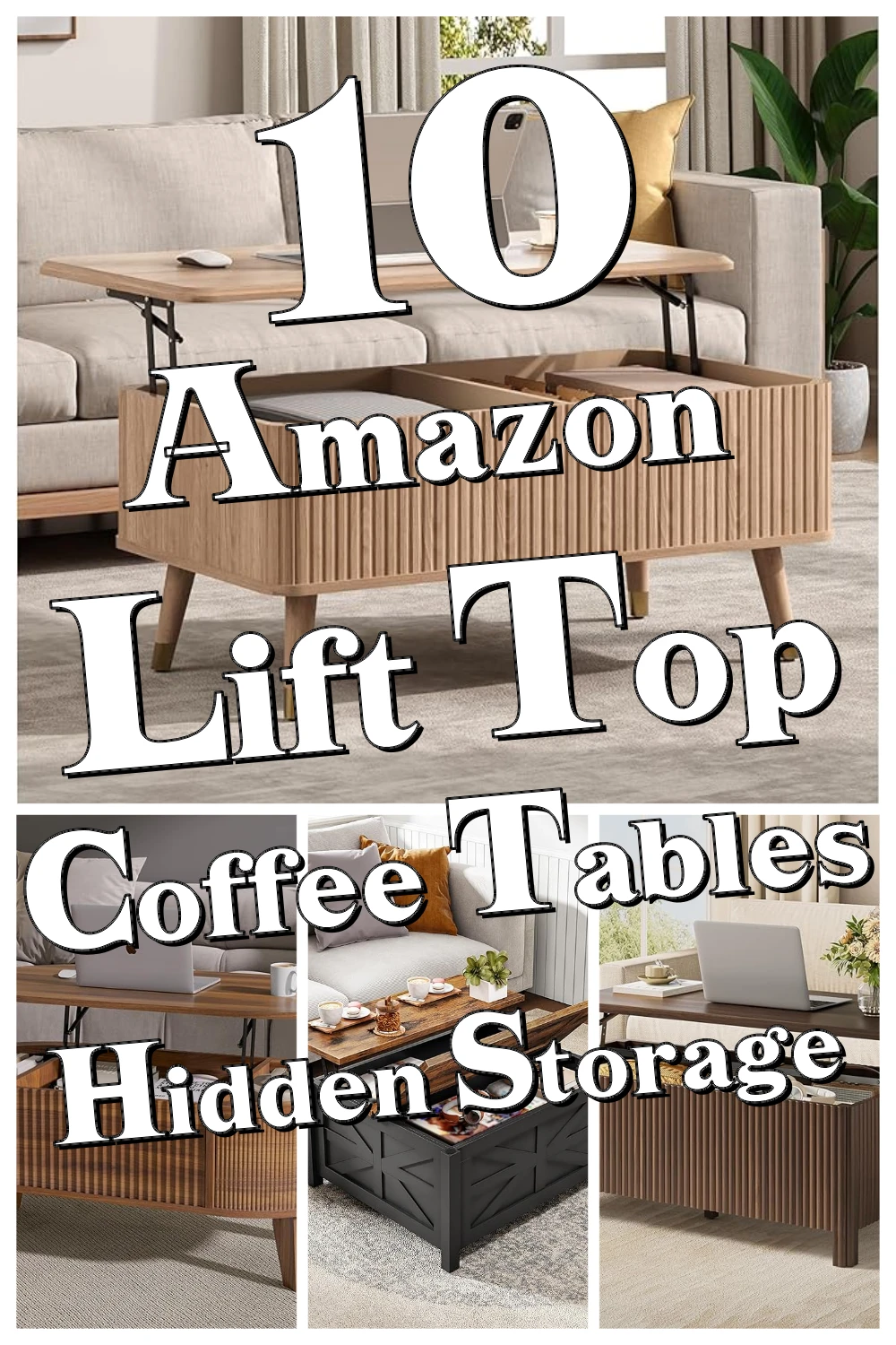 10 Genius Lift Top Coffee Tables with Hidden Compartments You Didn’t Know You Needed