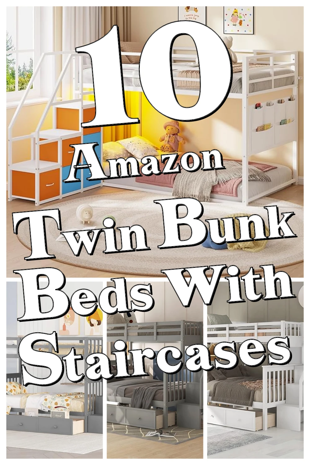 10 Genius Twin Bunk Beds with Hidden Storage & Staircases You Didn’t Know You Needed
