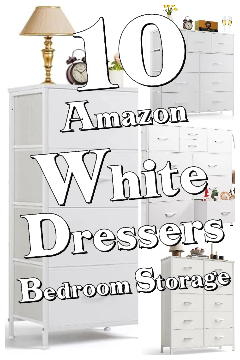 10 Genius White Dressers That Make Your Bedroom Feel So Much More Organized