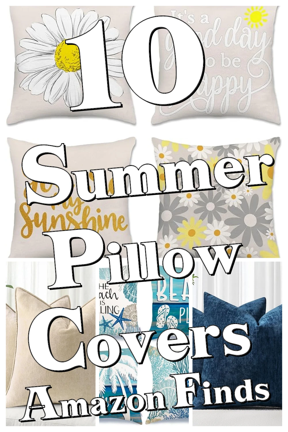 10 Summer Pillow Covers That Actually Transform Your Living Room Vibes