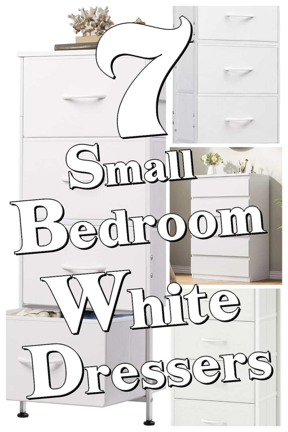 7 Clever White Dressers That Hide Storage & Make Small Bedrooms Feel Bigger