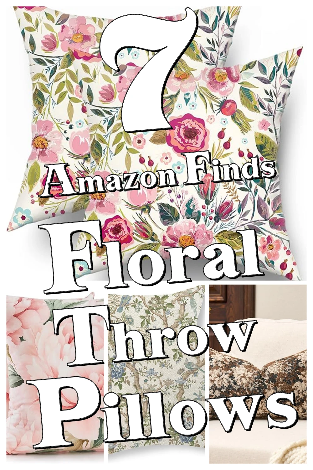 7 Floral Throw Pillow Covers That Add a Dreamy Touch You Didn’t Know You Needed