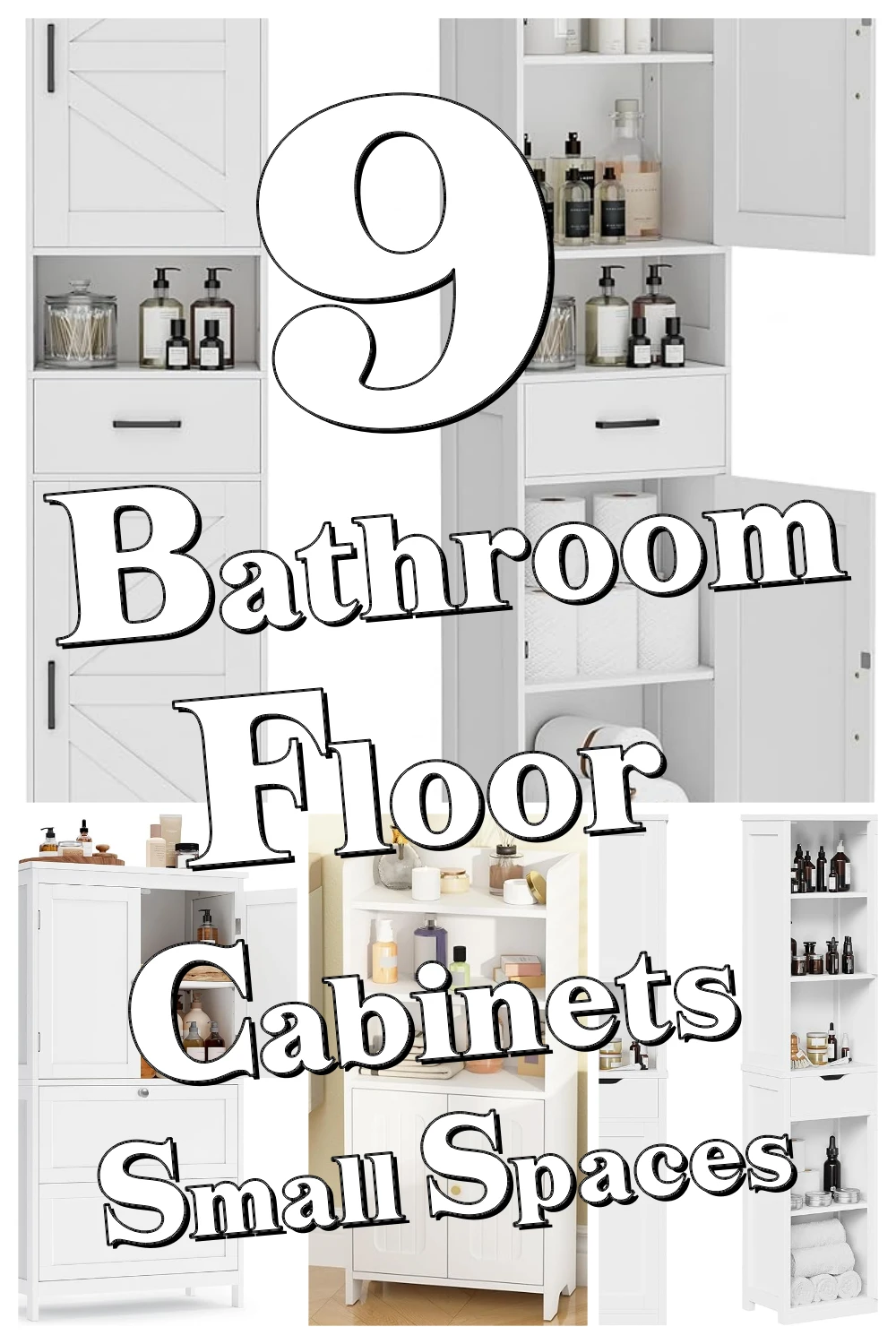 9 Clever Bathroom Floor Cabinets That Make Small Spaces Feel So Much More Organized