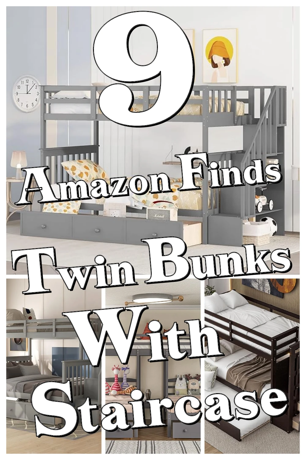 9 Genius Twin Bunk Beds with Hidden Staircase Storage You Didn’t Know You Needed