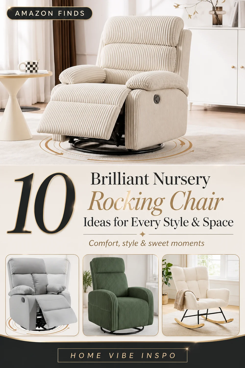 10 Brilliant Nursery Rocking Chair Ideas for Every Style & Space