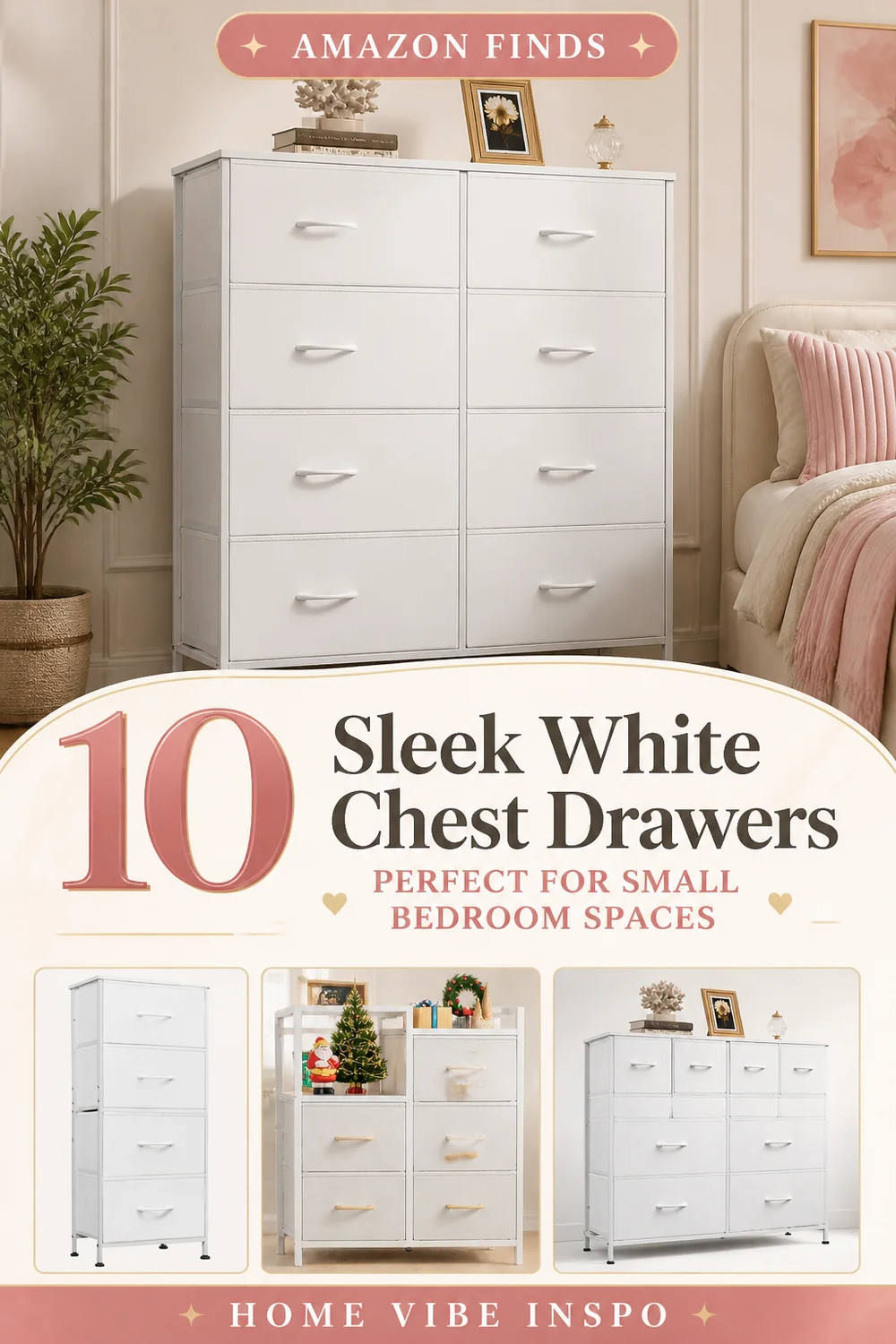 10 Sleek White Chest Drawers Perfect for Small Bedroom Spaces