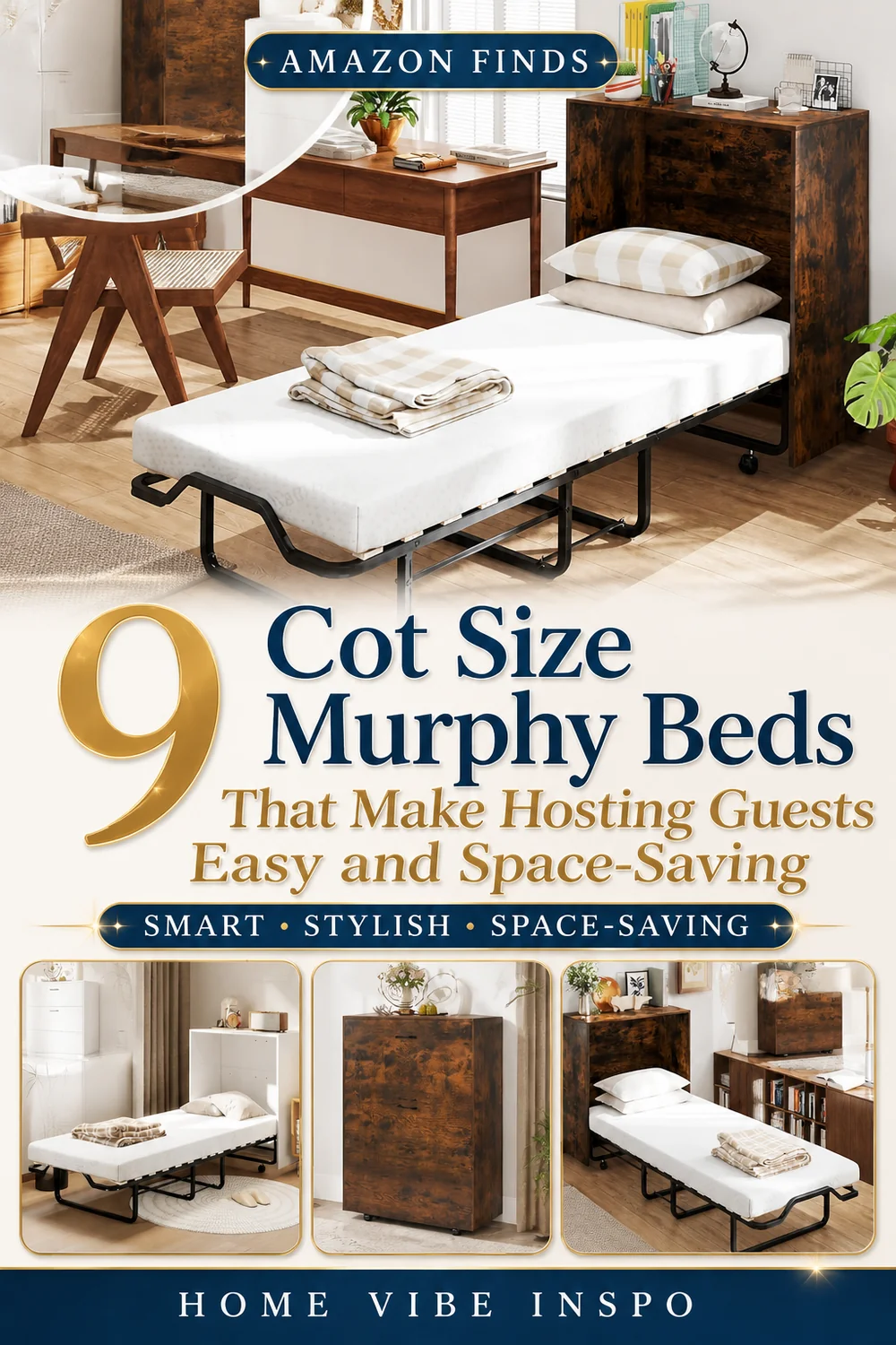 9 Cot Size Murphy Beds That Make Hosting Guests Easy and Space-Saving
