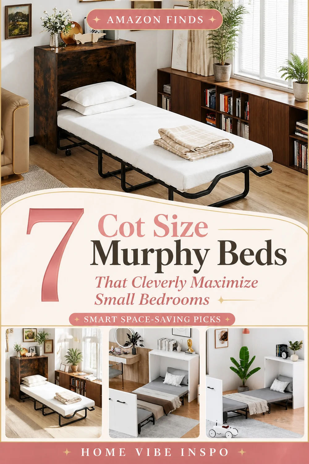 7 Cot Size Murphy Beds That Cleverly Maximize Small Bedrooms
