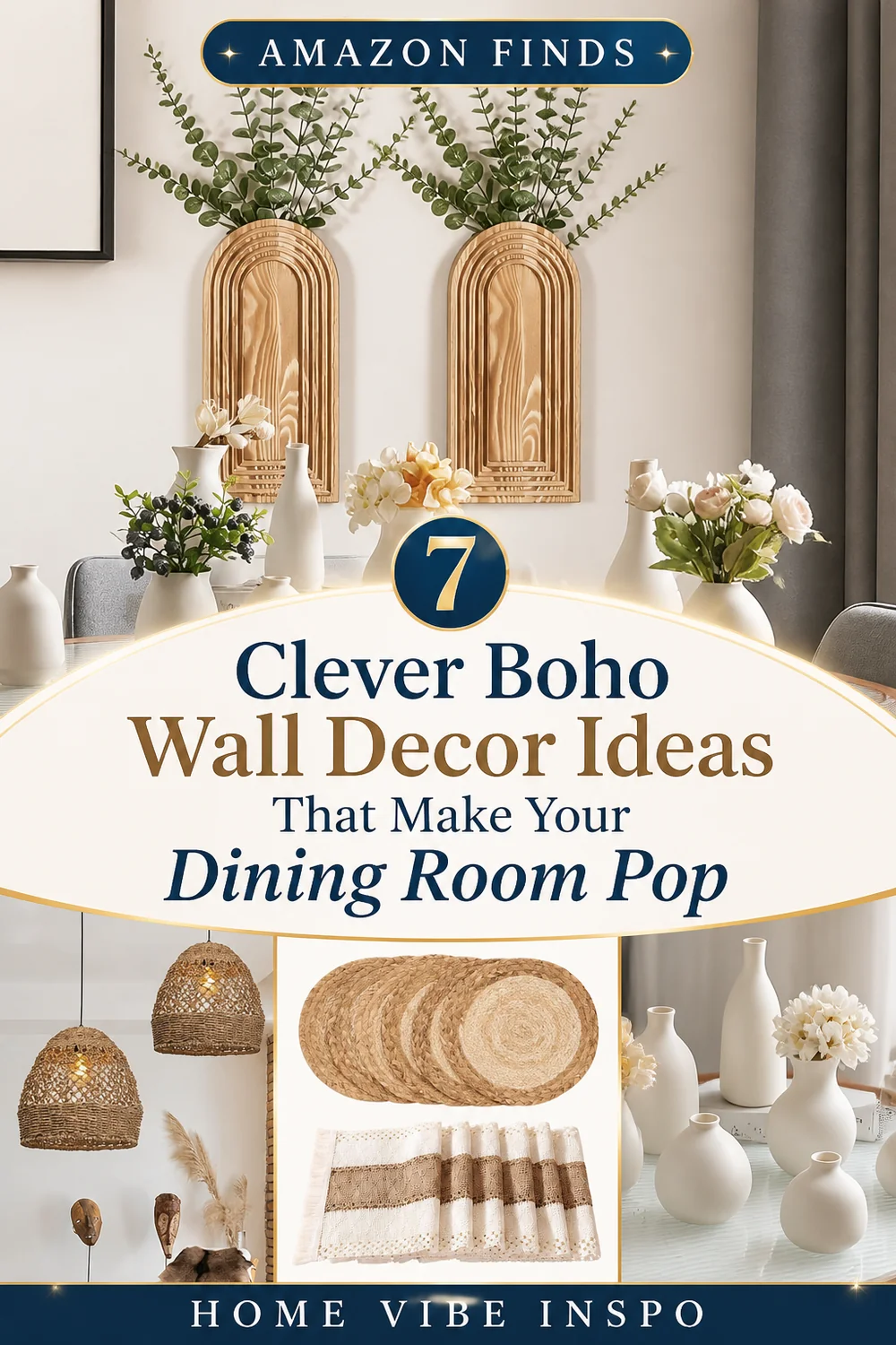 7 Clever Boho Wall Decor Ideas That Make Your Dining Room Pop