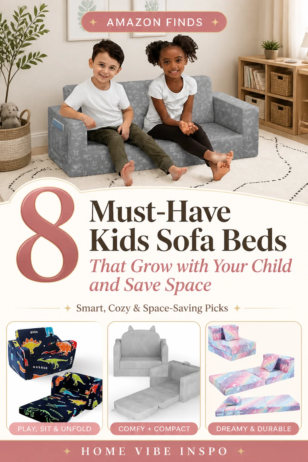 8 Must-Have Kids Sofa Beds That Grow with Your Child and Save Space