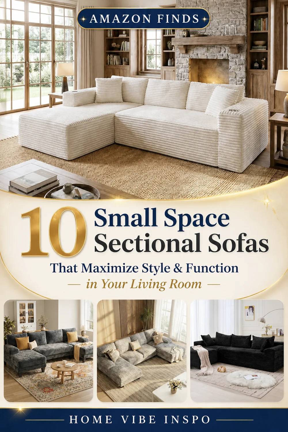 10 Small Space Sectional Sofas That Maximize Style and Function in Your Living Room