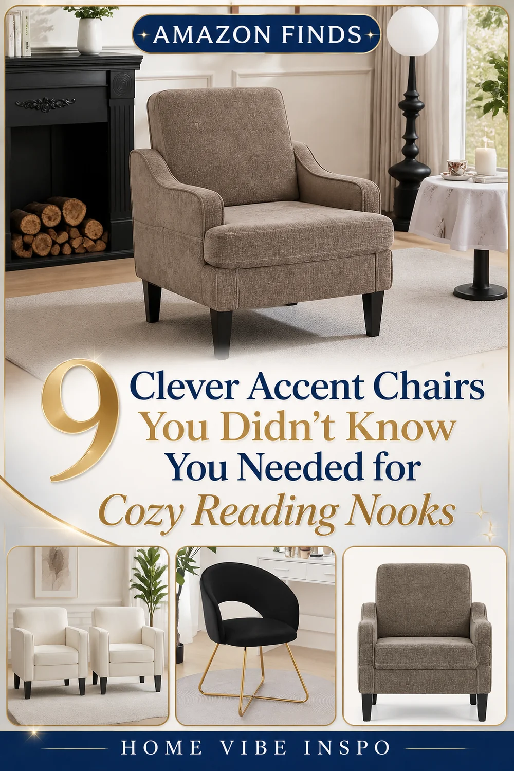 9 Clever Accent Chairs You Didn’t Know You Needed for Cozy Reading Nooks