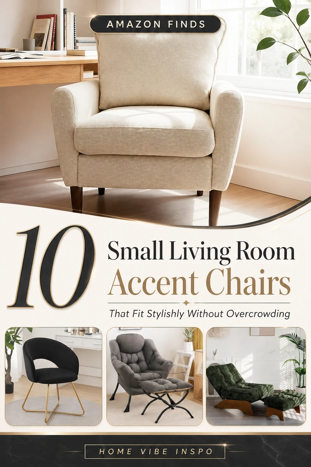 10 Small Living Room Accent Chairs That Fit Stylishly Without Overcrowding