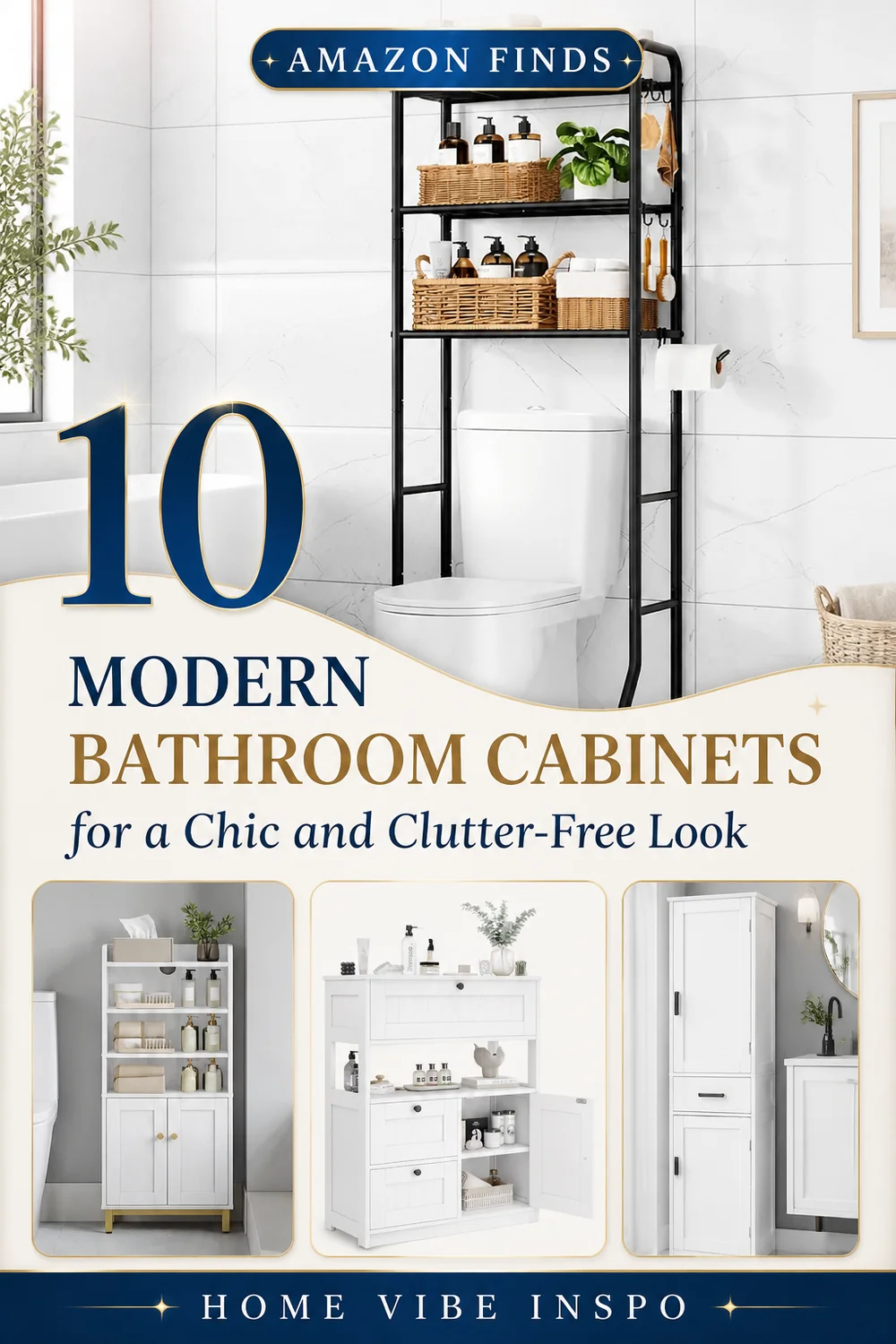 10 Modern Bathroom Cabinets for a Chic and Clutter-Free Look