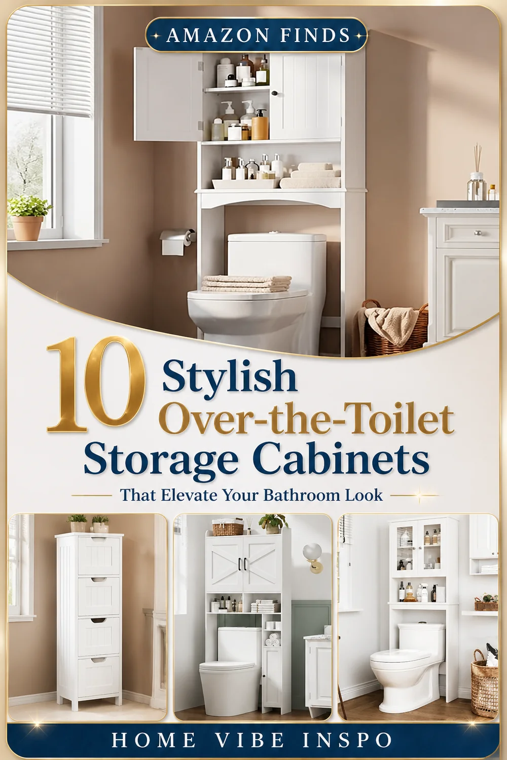 10 Stylish Over-the-Toilet Storage Cabinets That Elevate Your Bathroom Look