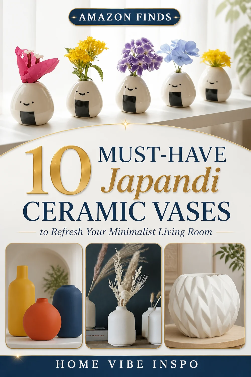 10 Must-Have Japandi Ceramic Vases to Refresh Your Minimalist Living Room